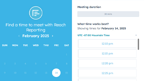 schedule a reach reporting training schedule a reach reporting training